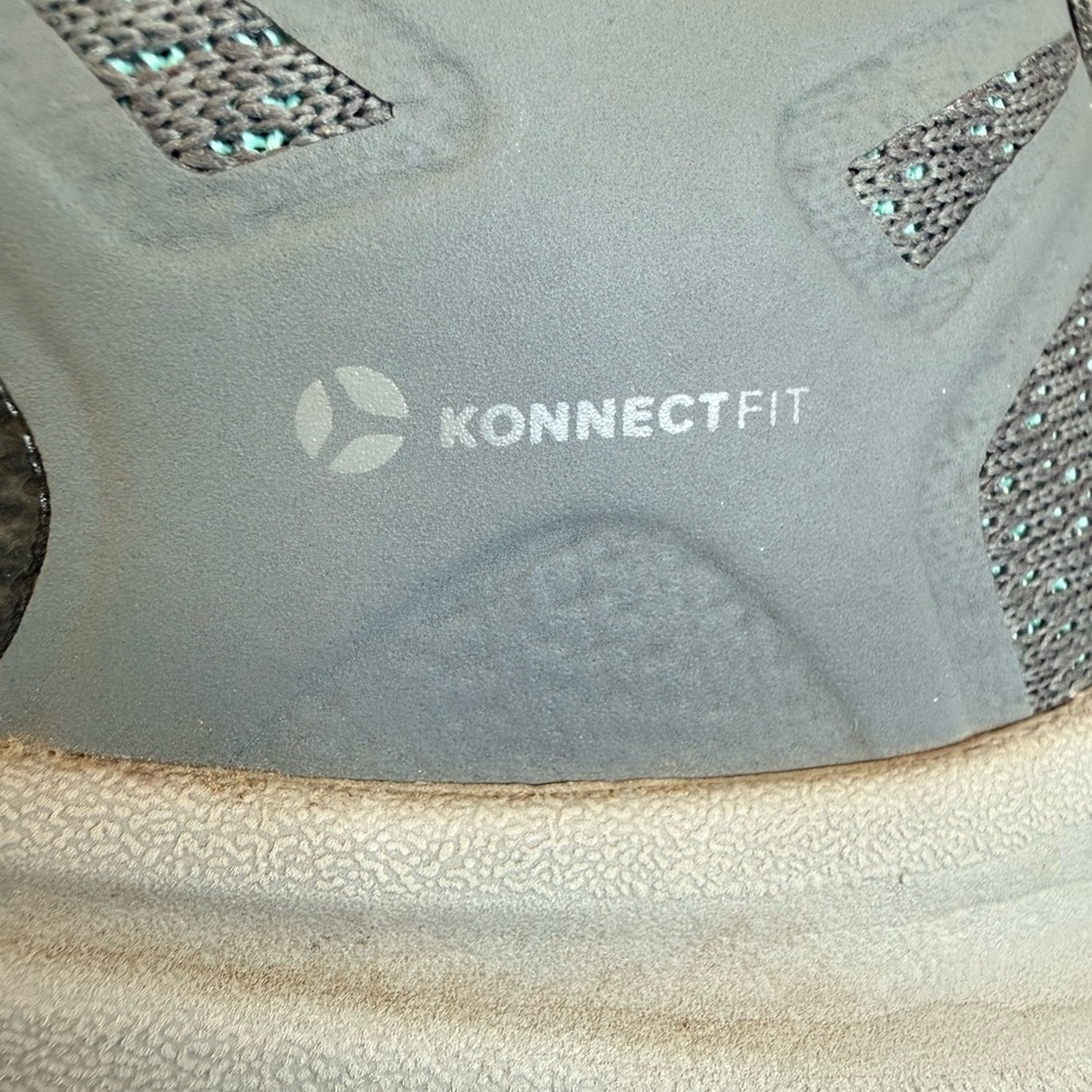 Keen Women's Gray and Turquoise Athletic Shoes with Keen Dry & Konnectfit - Picture 11 of 11